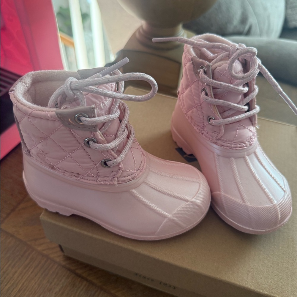 Toddler Sperry Boots - Size 6